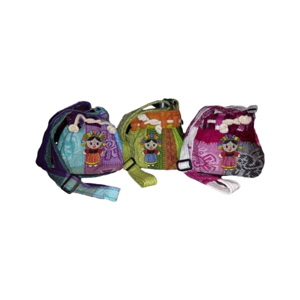 LITTLE FRIDA KAHLO EMBROIDERED MINI SHOULDER BAG - Picture 6 of 6